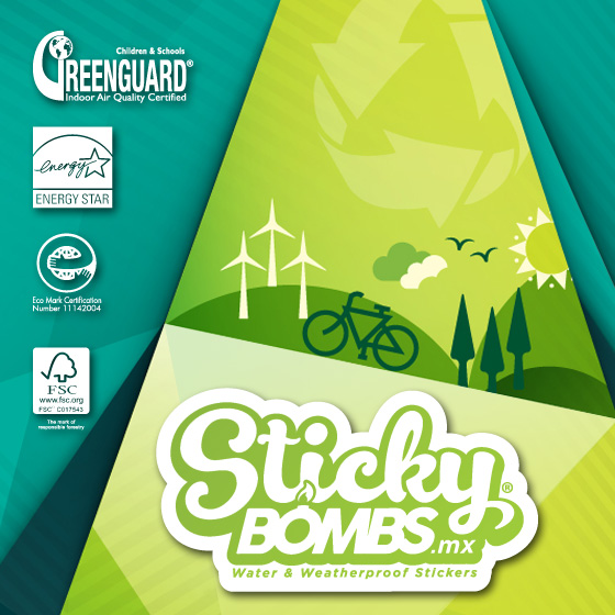 StickyBombs Ecofriendly Stickers